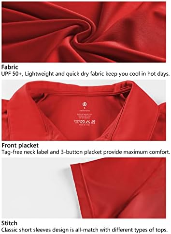 Bubbllelime 4 Стилови V-вратот/Поло женски UPF 50+ Сонце заштита за голф тенис атлетски кошули Брзо суви спортови на отворено