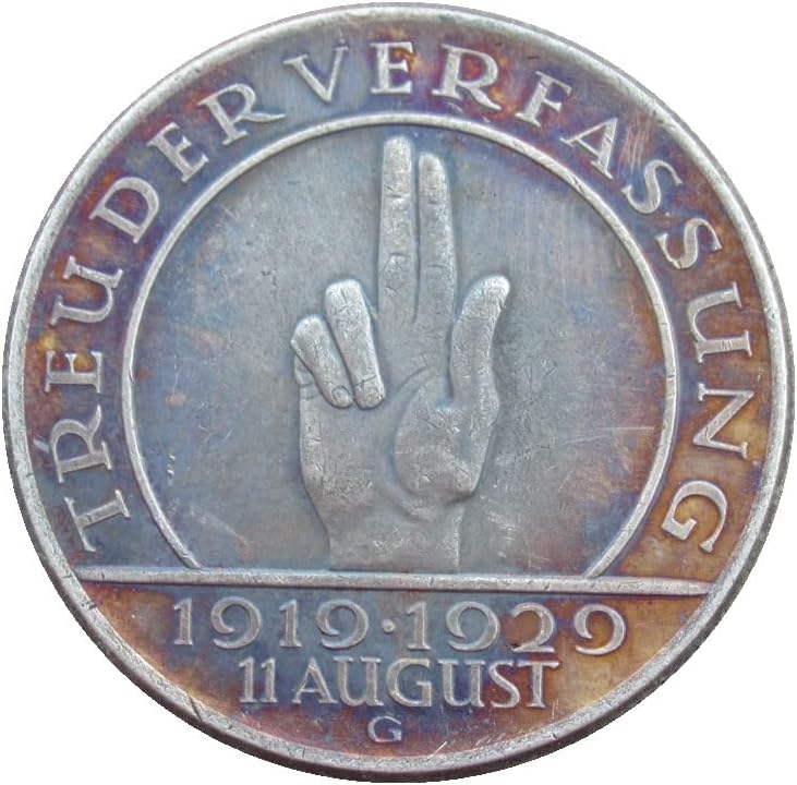 Германски Комеморативен 1929гг Година Надворешна Реплика Сребрени Комеморативни Монети