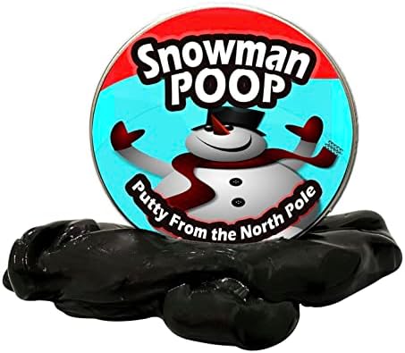 Подарок за пит -габа за снежни ламби - смешна играчка за стрес за тинејџери момчиња и девојчиња - столбови за порибување на тесто од црна терапија
