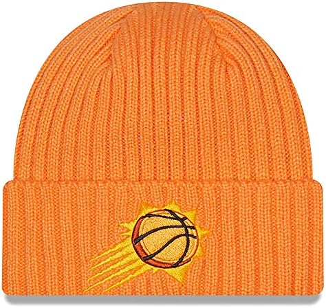 Нова ера Феникс Сонце јадро Класичен плетен манжетна манжетна капа портокалова