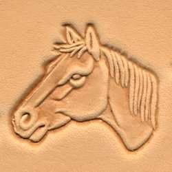 Танди кожа 3Д коњска глава лев печат 88364-00
