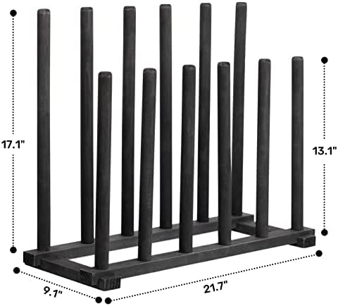 Организатор за складирање на дрвени чизми од панта со 6 пар, самостоен организатор на решетки за чевли, црна
