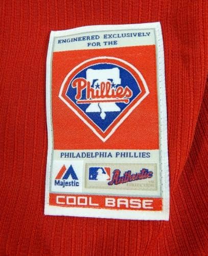 2014-15 Philadelphia Phillies празна игра издадена Red Jersey St BP 48 DP46238 - Игра користена МЛБ дресови