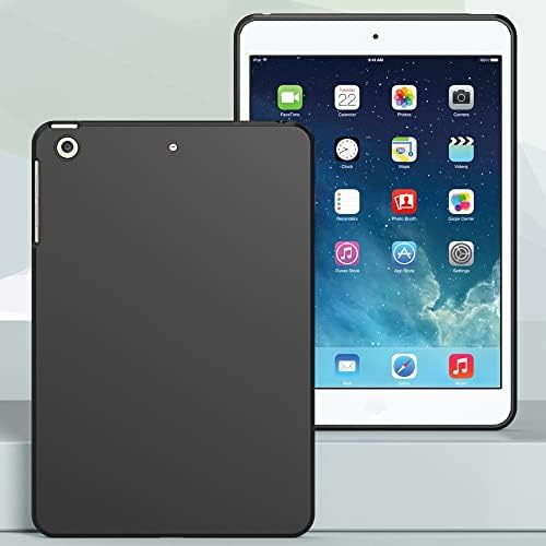 iPad mini 2 Case, iPad Mini 3 Case, тенок и мек таблет заштитен капак за iPad 7,9 инчи мини 3 -ти, 2 -та, 1 -та генерација, црна