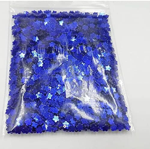 100g слива цвет PVC конфети сјајни снегулки занаетчиски занаетчиски нокти за маникир декорација лигите DIY материјали додатоци -