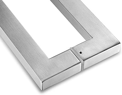 Ranbo 36 инчи цврсти застои од тешка комерцијална оценка-304 не'рѓосувачки челик влечење влечење на вратата на вратата/рачката на