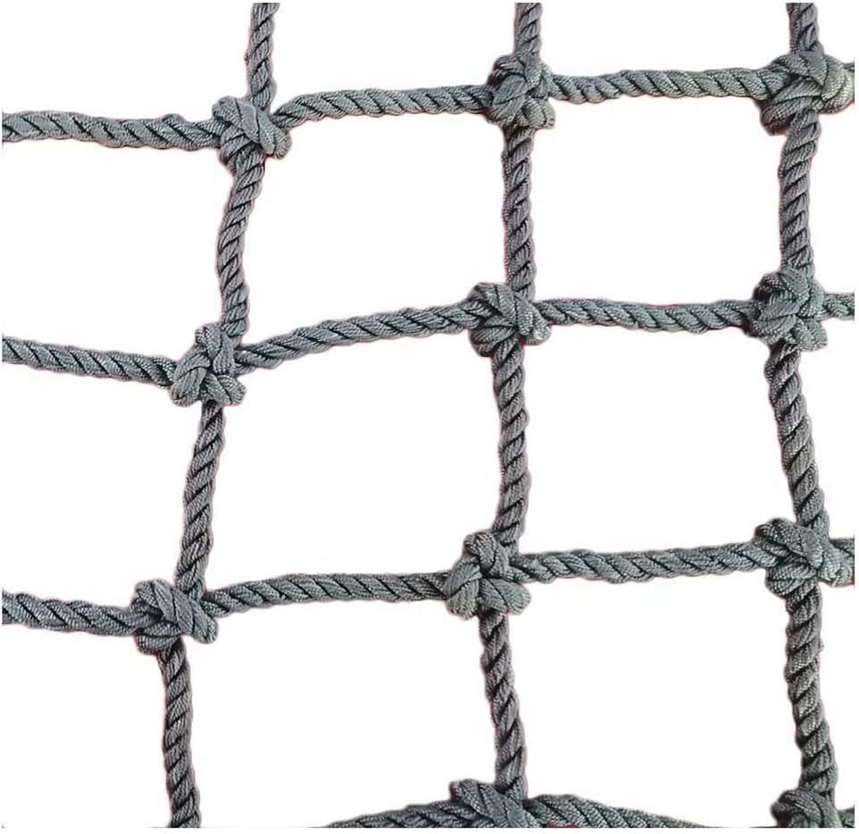 Безбедносна мрежа за безбедност на Ouyoxi, јаже нето диа диа 8мм мрежи за искачување за деца за деца карго нето игралиште карпа јаже