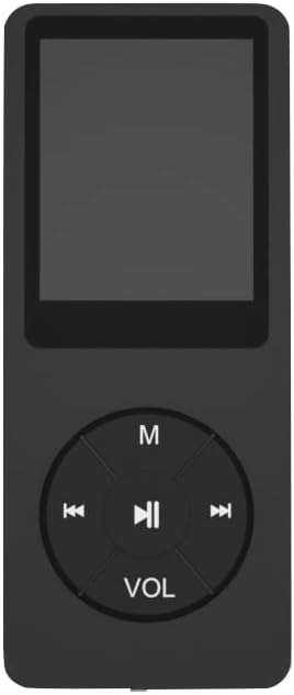 MP3 плеер со 32 GB TF картичка, вграден HD звучник, преносен музички плеер HIFI со видео/гласовен рекордер/FM радио/Прегледувач на