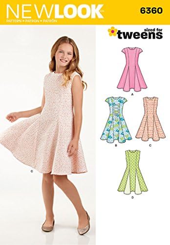 Едноставноста Нов изглед на модели UN6360A Девојки со големина за фустан на твини, а