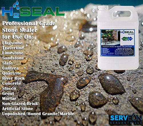 Serveon Заптивки H2Seal H2100 Сите Намени Камен Запечатувач-Вода Базирана Професионална Одделение Затворен/Отворено-За Природен