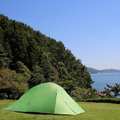 Chaturehike Cloud -Up 3 лице лесен шатор за ранец со стапало - бесплатно стоење купола кампување пешачење водоотпорни шатори на