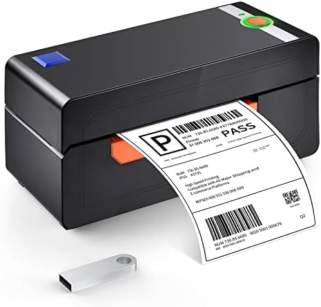 Фиринер Bluetooth Печатач За Етикета За Испорака-Max 4x6 Преносни Безжични Термички Печатачи За Пакети За Испорака Прозорци За Поддршка
