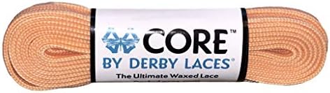 Derby Laces Core Core тесен 6мм восок чипка за лизгалки, валјаци, чизми и редовни чевли