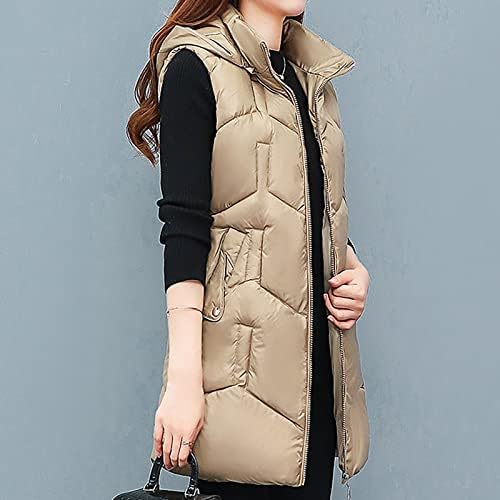 Fragarn женски ров палто, женски есен и зимска средна должина отстранлив качулка, случајна памучна јакна од памук