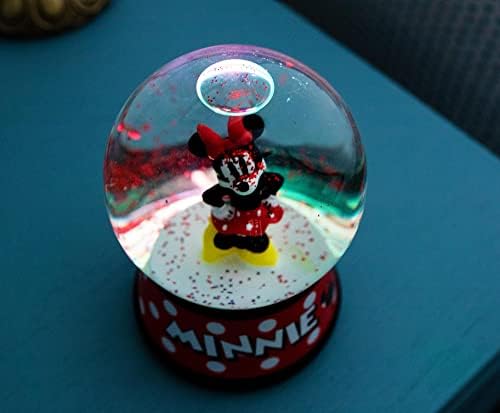 Дизни Мини глувче Светло светло Снежен глобус со вртежен сјај за приказ на парче декорација | Домашен декор за детска соба најважни