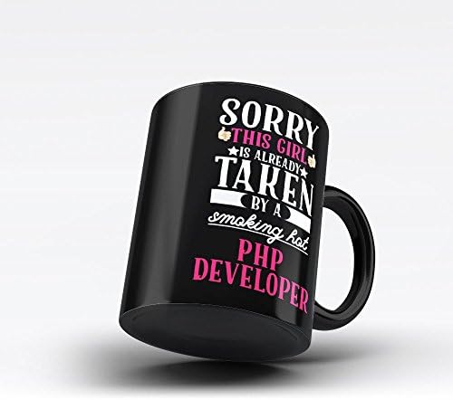 Подарок Girfriend of PHP развивач Цитат црно кафе кригла совршено
