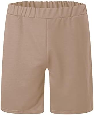 Машки облека од 2 парчиња летни 2-парчиња шорцеви летни крпеници со џебови со џебови кратки панталони за ракави за загревање