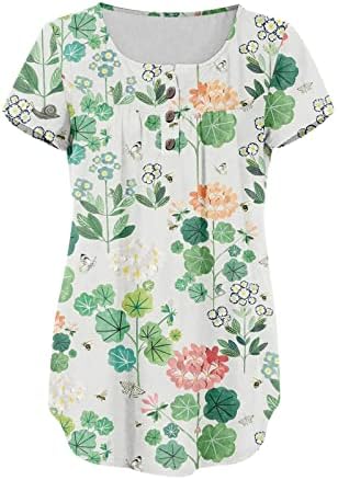 Лето Блузи За Жени Плус Големина Мода Графички Маици Y2k Облека Блузи И Блузи Облечени Симпатична Излегување Блузи Каваи Маици