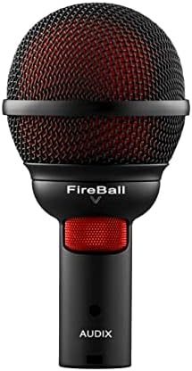 Audix Fireball-V Ultra-мал професионален динамичен инструмент микрофон