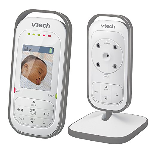 VTech VM511 Сино Видео Бебе Монитор Со Автоматски Инфарирани Ноќно Гледање, Разговор Назад Домофон, Дигитализиран Пренос &засилувач;