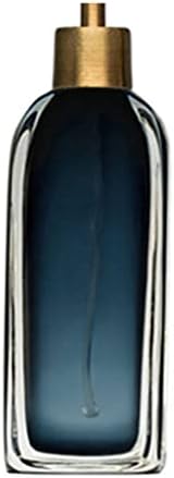 Lhllhl креативно стакло шише со вино уметност ламба уметност дизајнер темно сино вино за ламба за сала