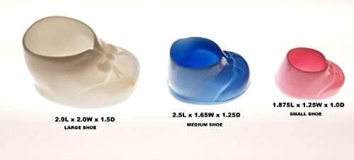 12 Мали Бебешки Чизми Пластични Чевли Држачи За Бонбони Фаворизира 1.875 - Сина