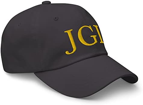Rivemug jgl злато извезено капно неструктурирано 6-панел со ниска круна капа Чапо Гузман Чаито 701 Прилагодлив | Gorra jgl
