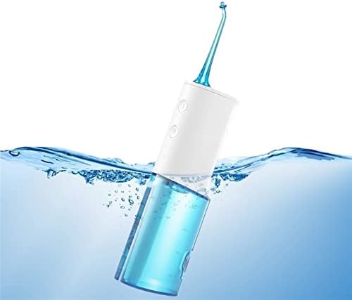 Jkyyds Dental Irygator, 4Nozzles-7Modes, 240 ml Professional Oral Irygator, USB-преносен преносен чистач на заби за полнење