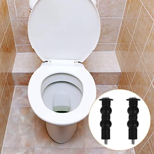 Тоалет тоалетно седиште тоа тоалетно седиште за тоалети, завртки за тоалети 2 парчиња завртки за тоалети, проширување на гумени завртки тоалети