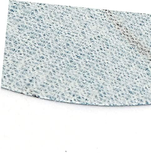 X-Gree 8 DIA полирање тркалезно Абразивно пескарење со фитлинг на шкурка, 1500 решетки 10 парчиња (8 '' Dia pulido redondeado lijado abrasivo flocado hoja de papel de lija disco 1500 granos 10 piezas