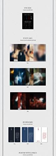 Enhypen Dark Blood 4 -ти мини албум ЦД+Photobook+Photocard+Почна картичка+Налепница+Следење запечатено