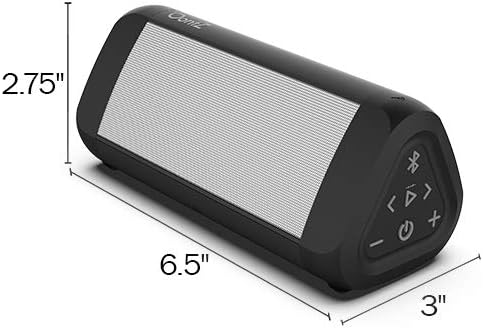 Oontz By Cambridge Soundworks Angle 3ultra Водоотпорен 5.0 Bluetooth звучник, 14Watts, Hi-Kilient Sound & Bass, 100ft безжичен опсег,
