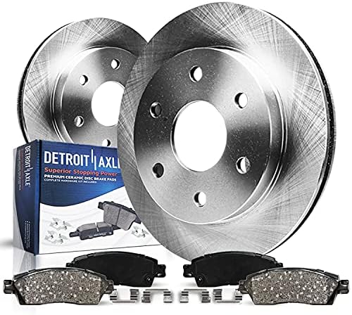 Детроитска оска - Замена на комплетите за сопирачки на сопирачките на задните дискови за замена за Chevy Silverado 1500 Astro GMC Safari - 4PC