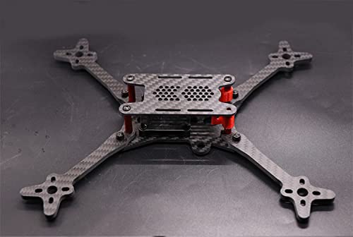 FLOSS2 215MM 3K Комплет за рамка со јаглеродни влакна 4мм за RC FPV Racing Freestyle 5inch Drones DIY делови