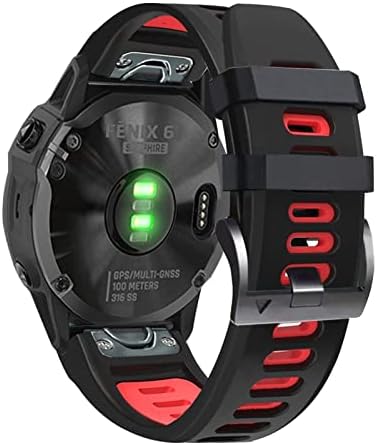 Замена На Scruby Smart Watch Band Ремени за Garmin Феникс 7 7X 6 6X 5X 5 3HR Forerunner935 945 Брзо Ослободување Силиконски Нараквица