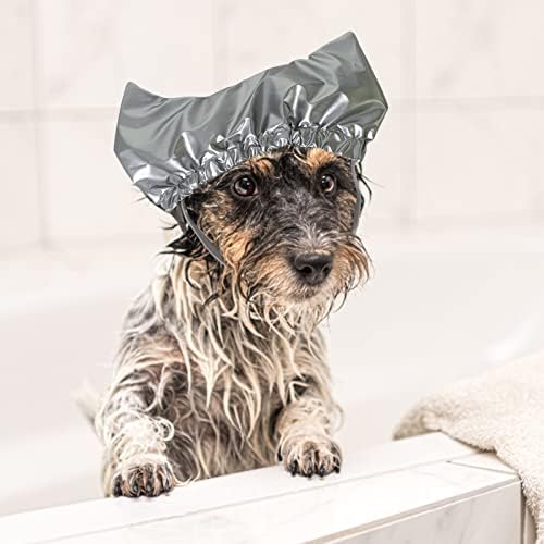 Кучиња чаша за туширање капа за бања со прилагодливи капаци на капачиња за капаци на мачки