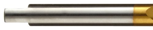 Кливленд 2565tn со голема брзина челик со должина на вежба, параболна флејта, обложена со лименка, тркалезна шипка со танг, точка