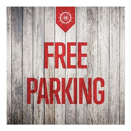 CGSignLab | Бесплатен Паркинг-Наутичко Дрво Прицврстување На Прозорецот | 8x8