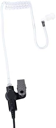 Замена на транспарентна акустична цевка во Јолипар за двонасочна слушалка на слушалки за радио Walkie Talkie