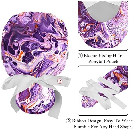 2 парчиња работно капаче со копче лента вратоврска назад уметност риба шема за коњчиња за торбички за жени за жени
