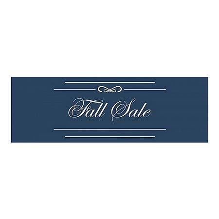 CGSignLab | Fall Продажба - Класичен Морнарица Прозорец Се Држат | 36 x12