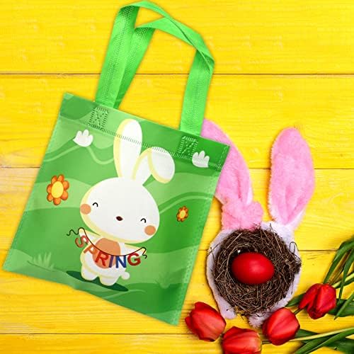 Светска чаршија Велигденски Торби Велигденски Торби За Подароци Со Рачки Чанти За Забава 24 Велигденски Јајца Контејнер Пролетна Забава За Деца