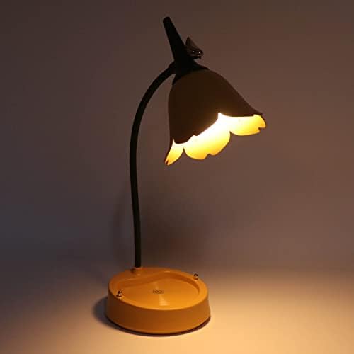 Ламба за маса Јосо биро, предводена ламба за допир 3W 3 опрема затемнето око за читање светло со флексибилна рака на вратот на