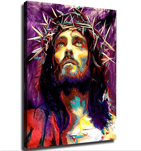Исус Христос wallид Арт Акционер Кристијан Исус портрет сликарство платно апстрактно сликарство модерна уметност декоративно сликарство