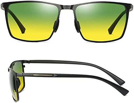 Вирун Очила За Ноќно Гледање За Мажи Кои Возат, Поларизирани УВ400 Дождливи Заштитни Очила За Сонце За Риболов Голф Очила