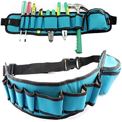 MHYFC мулти-џебови алатка торба за половини џебови Електричен појас Оганизатор за носење торбичка за џеб од половината