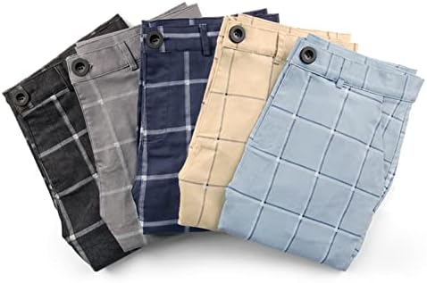 Машки модни панталони за облекување на модни теки тенок фибни панталони деловни костуми панталони обични панталони за голф
