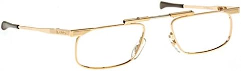 Слимфолд очила за читање од Канда од Јапонија Модел 3 во боја на Gunmetal јачина +2.00