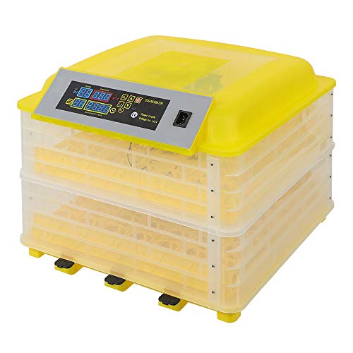 Машина за Инкубатор за јајца, 2 во1 96 Интелигентен Инкубатор За Јајца 2 Слој Дигитален Хачер Контрола На Температурата Автоматско Вртење