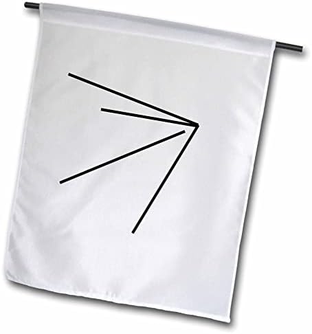 3дроза Слика На Трендовски Едноставен Цртеж Со Дизајн На Црна Линија-Знамиња